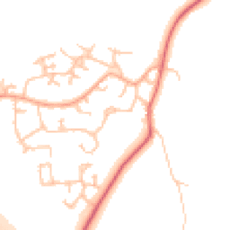 Daytime road noise heatmap for CV33 9RR
