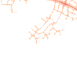 Daytime road noise heatmap for CV33 9TA