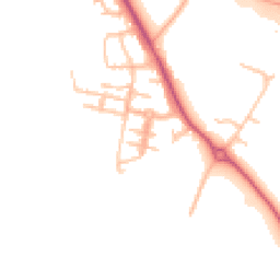 Daytime road noise heatmap for CV33 9TD
