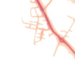 Daytime road noise heatmap for CV33 9TF