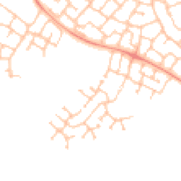 Daytime road noise heatmap for CV33 9UP