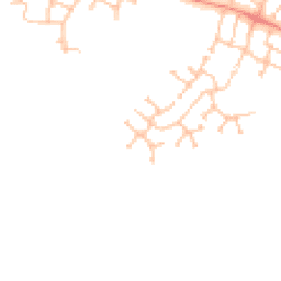 Daytime road noise heatmap for CV33 9UQ