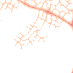 Daytime road noise heatmap for CV33 9UW