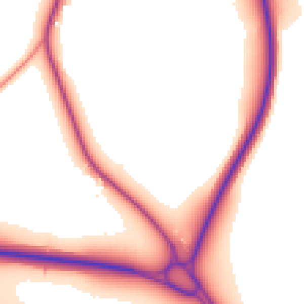 Daytime road noise heatmap for CV34 0AE