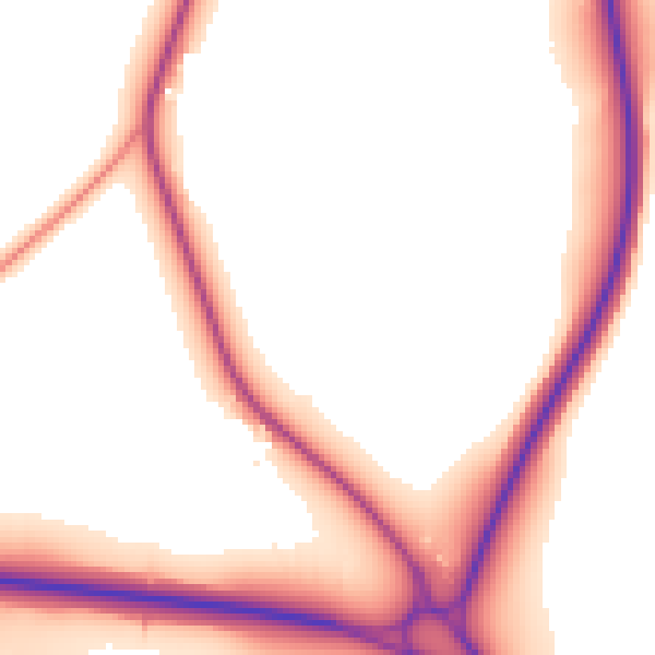 Daytime road noise heatmap for CV34 0AR