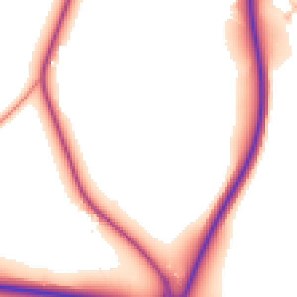 Daytime road noise heatmap for CV34 0AX