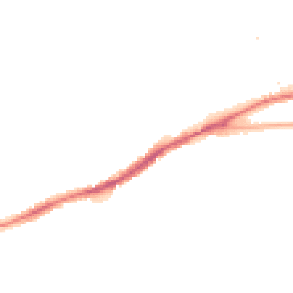 Night-time road noise heatmap for CV34 5LD