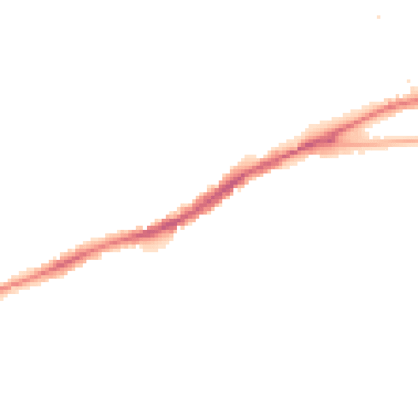 Night-time road noise heatmap for CV34 5QN