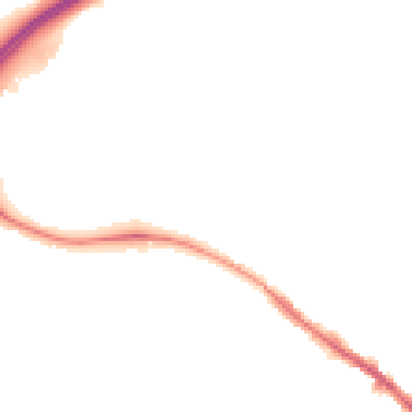 Night-time road noise heatmap for CV34 5RR