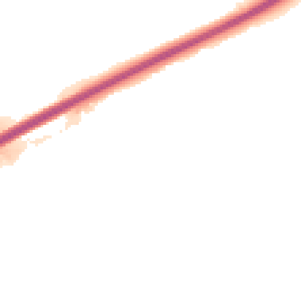 Night-time road noise heatmap for CV34 5TY