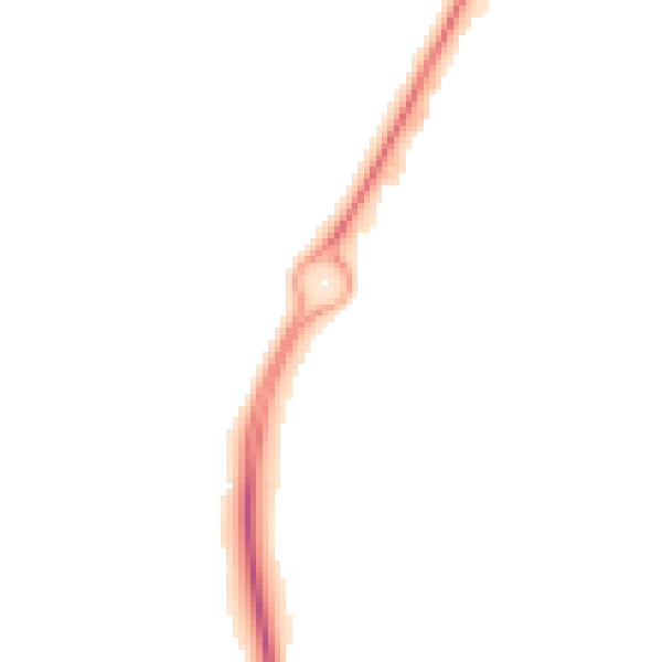Night-time road noise heatmap for CV34 7AZ
