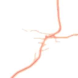 Daytime road noise heatmap for CV35 0AP