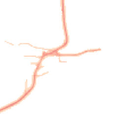 Daytime road noise heatmap for CV35 0AW