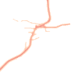 Daytime road noise heatmap for CV35 0AZ