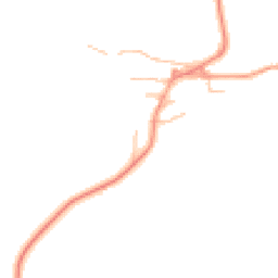 Daytime road noise heatmap for CV35 0BL