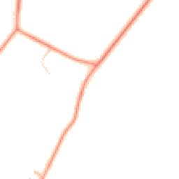 Daytime road noise heatmap for CV35 0BN