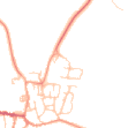 Daytime road noise heatmap for CV35 0DD
