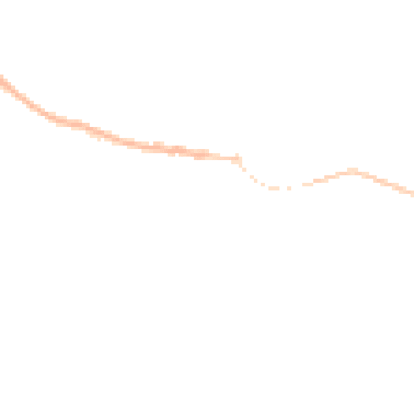 Night-time road noise heatmap for CV35 0DE
