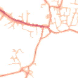 Daytime road noise heatmap for CV35 0DF