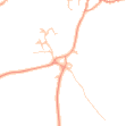 Daytime road noise heatmap for CV35 0DH