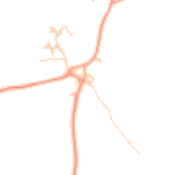 Daytime road noise heatmap for CV35 0DJ