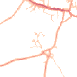 Daytime road noise heatmap for CV35 0DP