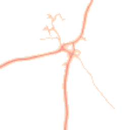 Daytime road noise heatmap for CV35 0DR