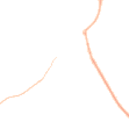 Night-time road noise heatmap for CV35 0ET