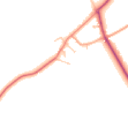 Daytime road noise heatmap for CV35 0FL