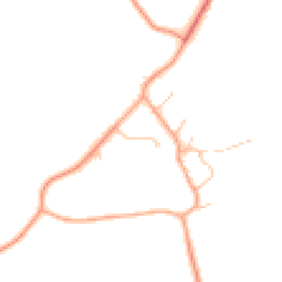 Daytime road noise heatmap for CV35 0FN