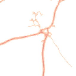 Daytime road noise heatmap for CV35 0FP