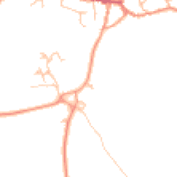 Daytime road noise heatmap for CV35 0FR