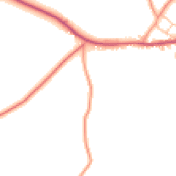 Daytime road noise heatmap for CV35 0GW