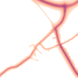 Daytime road noise heatmap for CV35 0HB