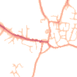 Daytime road noise heatmap for CV35 0HN