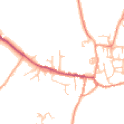 Daytime road noise heatmap for CV35 0HS