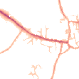 Daytime road noise heatmap for CV35 0HW