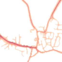 Daytime road noise heatmap for CV35 0JG