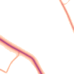 Daytime road noise heatmap for CV35 0JH