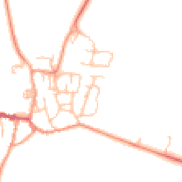 Daytime road noise heatmap for CV35 0LD