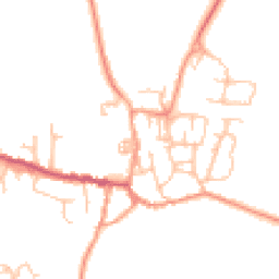 Daytime road noise heatmap for CV35 0LN