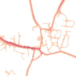 Daytime road noise heatmap for CV35 0LP