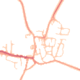 Daytime road noise heatmap for CV35 0LS