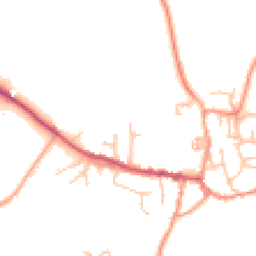 Daytime road noise heatmap for CV35 0LY