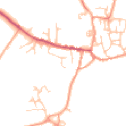 Daytime road noise heatmap for CV35 0NU