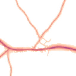 Daytime road noise heatmap for CV35 0PF
