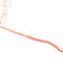 Daytime road noise heatmap for CV35 0PL