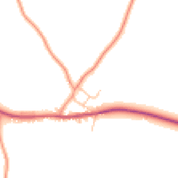 Daytime road noise heatmap for CV35 0PN