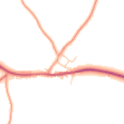 Daytime road noise heatmap for CV35 0PT
