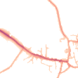 Daytime road noise heatmap for CV35 0PY